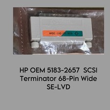 New OEM HP Active Wide Single-Ended LVD SE 68PIN SCSI terminator 5183-2657 picture