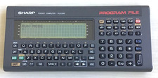 Sharp PC-E200 Pocket Computer Scientific Calculator Program File Working Japan picture