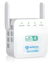 Speed Wave WiFi Extender 2025 Extendtecc Booster Wireless Signal white picture