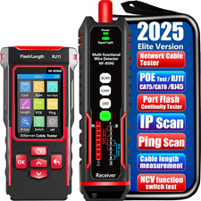 Network Cable Tester Ethernet LAN Tester for Lp Scan CAT5/ RJ45/POE/PING picture