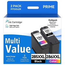 Pitooler PG-285XXL CL-286XXL Ink Cartridges for Canon Pixma TR7820 TS7720 TS7722 picture