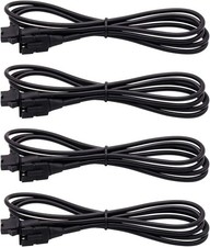 2 PCS 47 Inch Extension Cables For Use With LED Rock Lights, RGB NEON Accent Kit picture