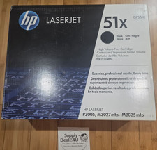 Genuine HP Q7551X Black Toner Cartridge OEM for P3005 M3027 M3035 High Yield picture