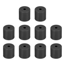 10Pcs Silicone Bed Mounts Leveling Column Silicone Buffer 16mm Black picture