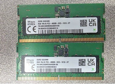 2 x 8 GB SK HYNIX 16GB PC5-4800B DDR5 -DIMM Memory - HMCG6MEBSA092N picture