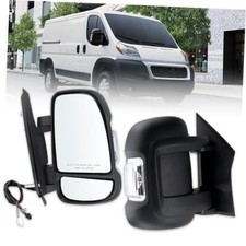 ight Passenger Side Door Mirror Compatible With 2014-2026am Promaster R 8+2Pins picture