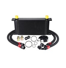 EVIL ENERGY 19 Row Oil Cooler Kit, 10AN Transmission Engine Cooler British Ra... picture