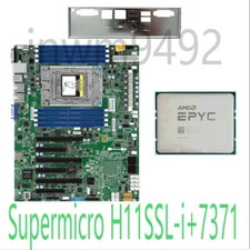AMD EPYC™ Supermicro H11SSL-i + 7371 16cores 32threads 3.1 GHz motherboard+ CPU picture