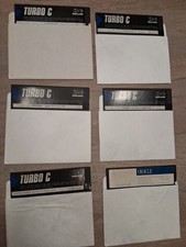 Vintage Ibm PC Turbo C Oracle Lotus 1-2-3 Demo 5.25