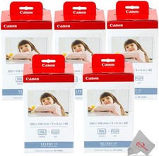 Canon KP-108IN Color XZLzaQ Ink and 4 x 6 Paper Set, 108 Count (Pack of 5) picture