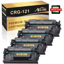 4 PK CRG121 3252C001 Black Toner Compatible for Canon 121 imageCLASS D1620 D1650 picture