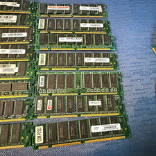 Mixed Lot ECC RAM Modules DIMM & SO-DIMM with AMD Sempron CPUs and PC100 & PC133 picture