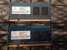 2 PCS NANYA RAM MEMORY NT256T64UH4A0FN-37B/256MB/DDR2-533MHz/PC2-4200/CL4/512GB picture
