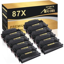 10 PK Toner for HP 87X CF287X LaserJet Enterprise M506dn M506n M506x MFP M527f picture