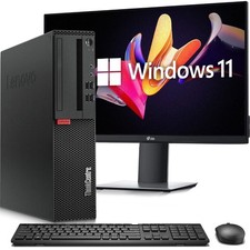 Lenovo Desktop PC i5-7th 32GB RAM 1TB SSD 1TB HDD WiFi New 24