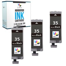 3PK Replacement PGI-35 Ink Cartridge for Canon PIXMA iP100 iP110 mini320 mini360 picture