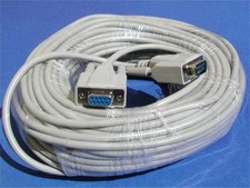 100ft DB9 Serial Male to Female 9-Wire Straight Thru Extension Cable picture