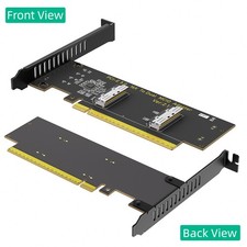 Dual MCIO to PCIe 5.0 X16 Adapter Converter Card picture