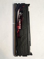 G.SKILL SNIPER 4GB DDR3 DESKTOP RAM PC3-12800 F3-12800CL9D-8GBSR2 Gaming RAM CL9 picture