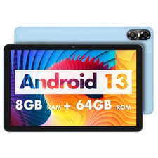 PRITOM Android 13 Tablet 10 inch Tablet Octa-Core 5G WiFi 8(4+4)GB RAM 64GB ROM picture