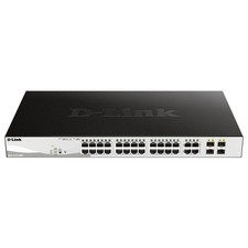 D-Link 28-Port Gigabit Smart Managed PoE+ Switch+ 4 SFP Combo Ports L2+ VLANs picture