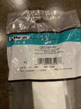 Panduit PAN-NET CBX2WH-AY Mini-Com Surface Mount Box - White, 2 Module picture