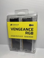 CORSAIR Vengeance RGB 32GB (2x16GB) DDR5 6000MHz CL36 AMD EXPO RAM NEW SEALED picture
