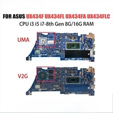 For ASUS UX434FL UX434FA UX334FL UX434FLC UX334FA Mainboard i5 i7 8G 16G test OK picture