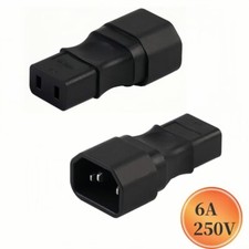 (2Pack)IEC 320 C14 Male to C9 Power Adapter for Roland Revox & Marantz Devices picture