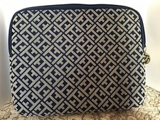 Tommy Hilfiger Tablet Case Zipper Navy Blue picture
