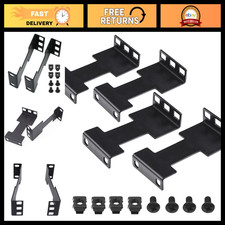 4 Pcs 1U Rack Depth Extender Kit, Deep Mount Adapter for Network Server Racks picture