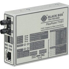 Black Box MT660AMM T1/E1 to Fiber Converter 1xRJ-48 1xST picture