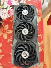 MSI RTX 3070 Gaming X Trio 8GB Works LOUD FAN For Parts/Repair READ picture