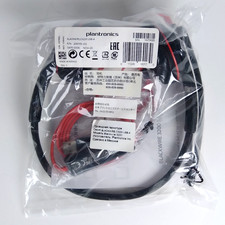 Plantronics Blackwire C3220 USB-A Headset Dual Ear Boom Mic Stereo New Sealed picture