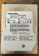 Toshiba 500GB SATA 2.5 Hard Drive 5400rpm MK5076GSX HDD2J93 picture