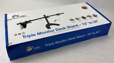 SIIG Triple Monitor Desk Stand for 13