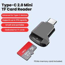 Mini USB C Type C 2.0 Card Reader SD Micro TF Memory Adapter Phone Laptop picture