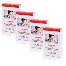 4SETS Compatible KP-36IP for Canon Selphy CP1300 Ink Cassette + 4X6in 36 Paper picture