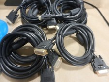 7X  - DVI to DVI Monitor Gold Adapter Cable - 9.8 Feet (3 Meters)  Amazon Basics picture