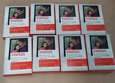 8 Packs of Staples Premium Photo  Gloss Paper, 60 Sheets Each Pack, 4” X 6”, NEW picture