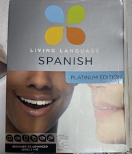 LIVING LANGUAGE LEARN SPANISH PLATINUM EDITION picture