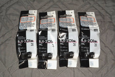 Lot of 4 Canon BJI-201Bk HC Black Ink Cartridges Bubble Jet BJC-600 Series NOS picture