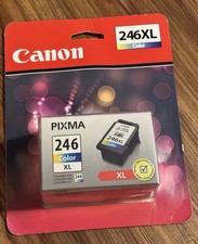 CANON 246XL Genuine Color Toner Ink Fine Cartridge Pixma CL-246XL - NEW SEALED picture