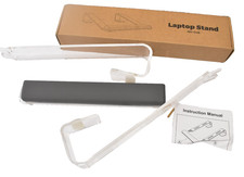 LOXP Acrylic Laptop Stand w Wrist Support Ergonomic Detachable Laptop Riser picture