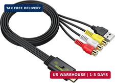 LiNKFOR RCA to HDMI Converter, 1080P AV to HDMI Converter, 16:9/4:3 Conversion M picture