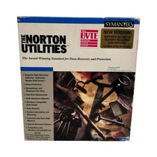 New old Stock The Norton Utilities New Version 6.01 1992 Symantec picture