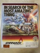 In Search of the Most Amazing Thing Atari 400 800 XL Computer Game Software CIB picture