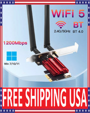 WiFi 1200Mbps Desktop PCIe Adapter 2.4G/5G Dual Band AX210 802.11AX PCI-E Card picture
