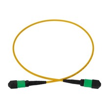 1~100M 8 Cores Singlemode Cable 9/125 MPO MTP Female Male Fiber Optic Patch Cord picture