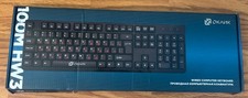 Oklick 100M HW3 USB Wired Keyboard 104-Key Number Pad Bilingual Russian English picture